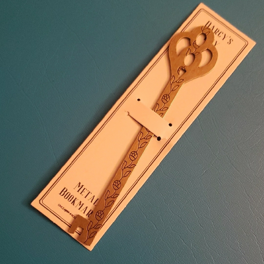 Darcy's Key Metal Bookmark